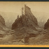 Yosemite Creek at Summit of Falls (low water).