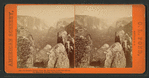 Yosemite Valley, from Mt. Beautitude, 3,900 feet above. Yosemite Valley, California.