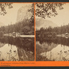 Glacier Pt. and Washington Column, from Mirror Lake, Yosemite Valley, California.