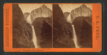 Yo Semite Falls, 2,634 feet high, Lost Arrow Mountain on right. Yo Semite Valley, California.