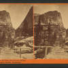 Liberty Cap pass, from Snows' Bridge, Yo Semite Valley, California.