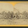 Tourists on horseback.