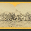 Tourists on horseback.