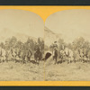 Tourists on horseback.