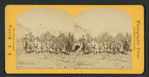 Tourists on horseback.