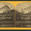 Falling clouds over the Yo Semite Falls, Yo Semite Valley, Cal.