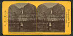 Yosemite Falls, and Reflecting after a horseback ride, Yo Semite Valley, Cal.