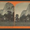 Looking down the Yosemite Valley, California
