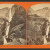 Yosemite Falls from top of lower Falls, Yosemite Valley, Cal.