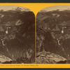 Vernal and Nevada Falls, from Glacier Point, Yosemite Valley, Cal.