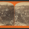 Vernal & Nevada Falls, from Glacier Point, Yosemite Valley, Cal.