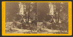 The Vernal Fall, 350 feet high. Yo Semite Valley.