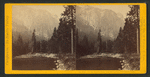 On the Merced River, near El Capitan, Yo Semite Valley.