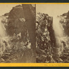 Bridal Veil Fall, (940 feet high) Near view.