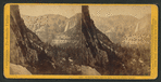Yo-Semite Fall, (2,634 feet high) from the Glacier Cascade.