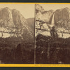 Yo-Semite Fall, (2,634 feet high) from above Sentinel House.