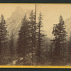 South Dome, (6000 feet above Valley) from Glacier Cascade.