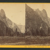Sentinel Rock,(3270 feet high) from opp. side of the Valley.