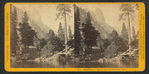 Sentinel Rock,(3270 feet high)and Hutchings' Hotel.