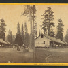 Clark and Moore's Hotel, on the Mariposa Road, 25 miles from Yo-Semitw Valley.