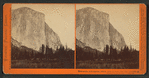 Tutocanula, or El Capitan, 3600 ft., from the foot of Mariposa trail. Yosemite Valley, Mariposa County, Cal.