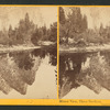 Mirror View, Three Brothers. Yosemite Valley, Mariposa County, Cal.