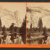 North Dome, Royal Arches, Washington Column, Yosemite Valley, Mariposa Co.