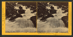 Cascade below the Vernal Fall, Yosemite Valley, Mariposa County, Cal.