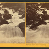 Cascade below the Vernal Fall, Yosemite Valley, Mariposa County, Cal.