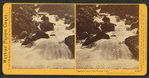 Cascade below the Vernal Fall, Yosemite Valley, Mariposa County, Cal.