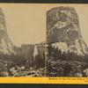 Yowiye, or the Nevada Fall, and Mt. Broderick, Yosemite Valley, Mariposa County, Cal.