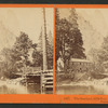The Sentinel, 3270 feet, Hutching's Hotel, Yosemite Valley, Mariposa Co.