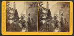 Outline of the Cathedral Rocks, Yosemite Valley, Mariposa County, Cal.