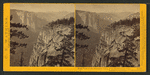First view of the Yosemite Valley, from the Mariposa Trail, Yosemite Valley, Mariposa County, Cal.