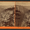 The first view of  the Yosemite Valley, from the Mariposa Trail, Yosemite Valley, Mariposa County, Cal.