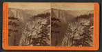 The first view of  the Yosemite Valley, from the Mariposa Trail, Yosemite Valley, Mariposa County, Cal.