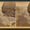 The Tenaya Cañon, from Glacier Point, Yosemite Valley, Mariposa County, Cal.