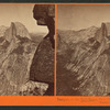 Tacoye, or the Half Dome, from Glacier Point, Yosemite Valley, Mariposa Co