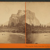View up the Valley from the Coulterville Road, Yosemite Valley, Mariposa County, Cal.