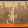 Cathedral Spires, 2200 ft.,Yosemite Valley, Mariposa County, Cal.