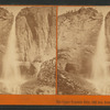 The Upper Yosemite Falls, 1600 feet, from Eagle Point Trail.