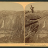 Nearly a mile straight down, and only a step, Glacier Point, Yosemite Valley, California, U.S.A.