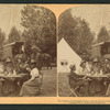 Our camp in the Yosemite Valley, near the famous Yosemite Falls, California.
