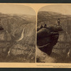 Nearly a mile straight down, and only a step, Yosemite from Glacier Point, California, U.S.A.