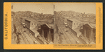 San Francisco, from the Cosmopolitan Hotel, looking West, Bush Street.