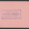 View from the Residence of Chas. Crocker, Esq., California St., S.F.