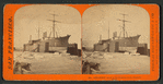 Steamship Ajax in the Floating Dock, Hunter's Point.