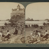 Cliff House and Seal Rocks, from the sea beach, showing the tide coming in, San Francisco, Cal.