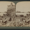 Cliff House and Seal Rocks, from the sea beach, showing the tide coming in, San Francisco, Cal.