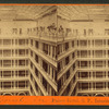 Court in Palace Hotel, S.F. Interior view.